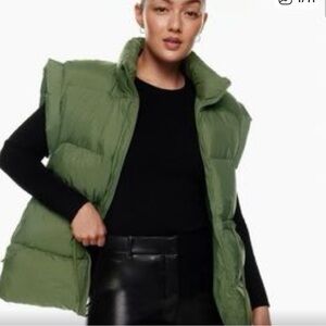 Wilfred Olive Green Puffer Vest